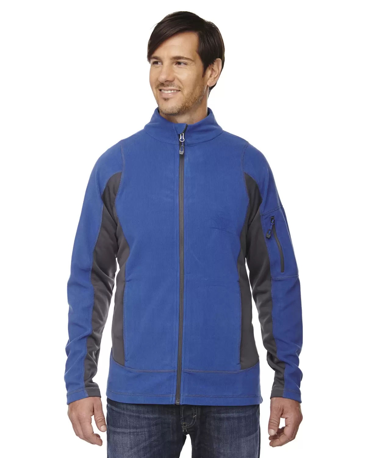 North End 88198 Men's Generate Textured Fleece Jacket - From $27.36