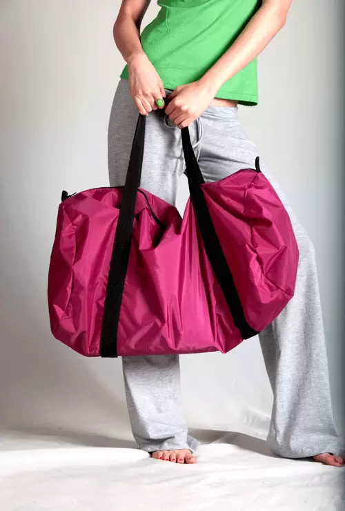 Nylon gym bag american apparel sale