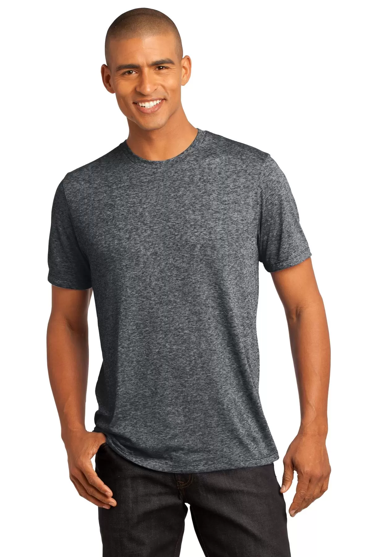 DM362 District Made Mens Microburn Crew Tee - From $9.47