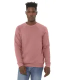 BELLA+CANVAS 3901 Unisex Sponge Fleece Sweatshirt in Mauve