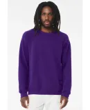 BELLA+CANVAS 3901 Unisex Sponge Fleece Sweatshirt in Team purple