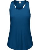 Augusta Sportswear 3078 Women's Lux Triblend Tank  in Navy heather