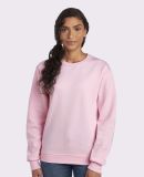 Jerzees 562 Adult NuBlend Crewneck Sweatshirt in Classic pink