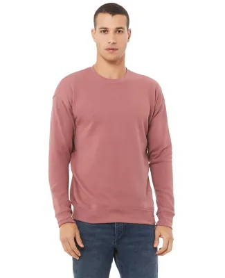 BELLA+CANVAS 3945 Unisex Drop Shoulder Sweatshirt in Mauve