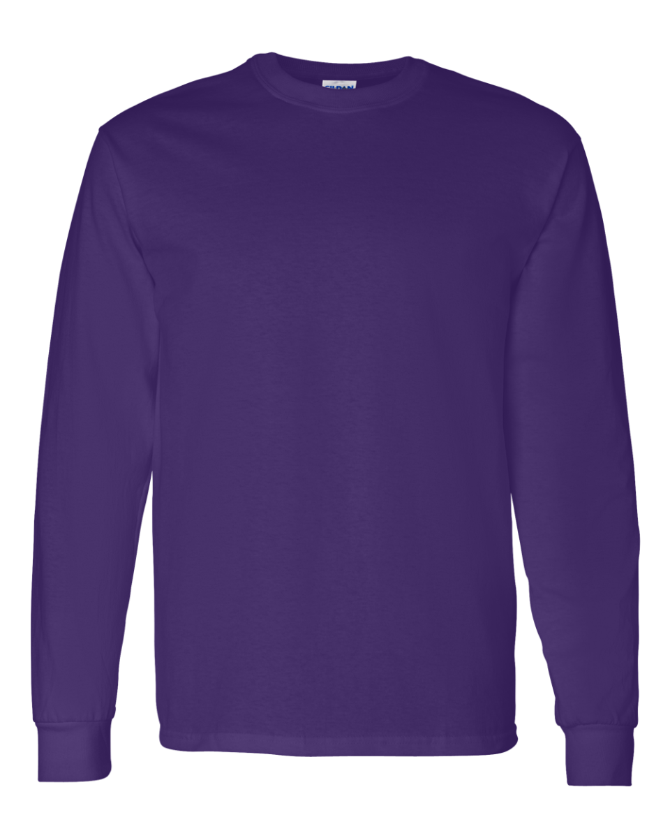 purple long sleeve shirt men's