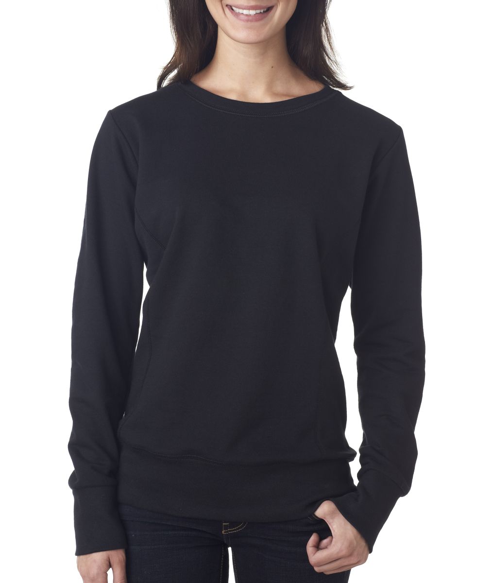 72000L Anvil - Ladies French Terry Crewneck Sweatshirt Blank Wholesale ...