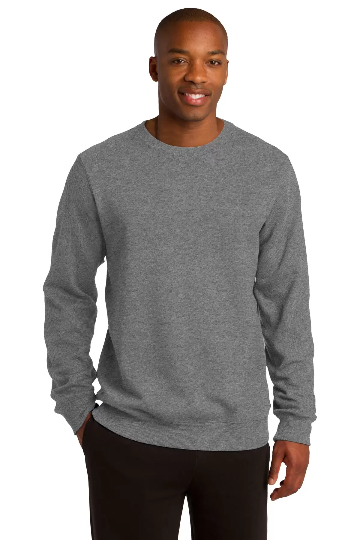 Sport Tek ST266 Sport-Tek Crewneck Sweatshirt - blankstyle.com