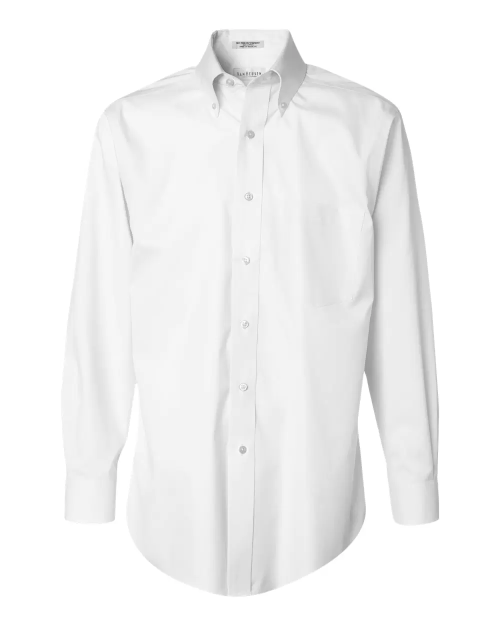 Van Heusen 13V0143 Non-Iron Pinpoint Oxford Shirt White - From $38.18