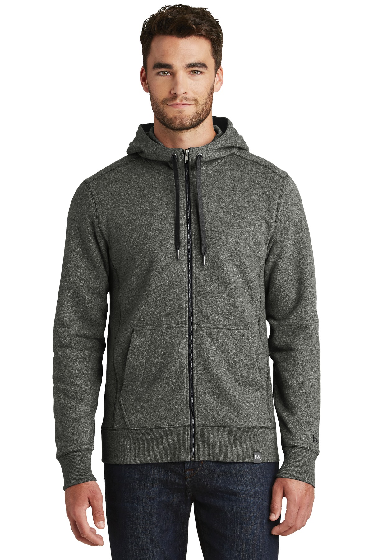 New Era NEA502 French Terry Full-Zip Hoodie