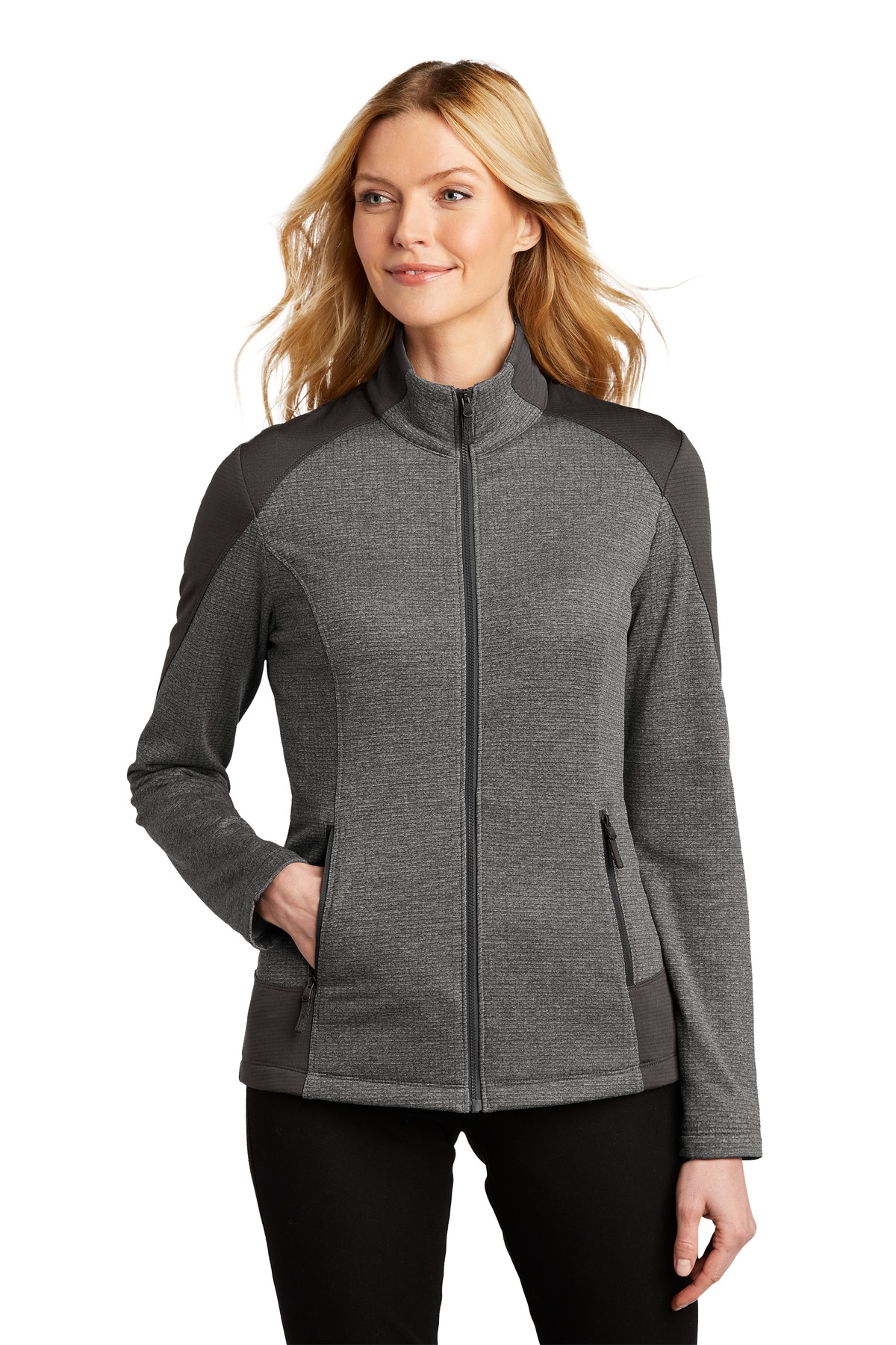 Port Authority Clothing L239 Port Authority Ladies Grid Fleece Jacket