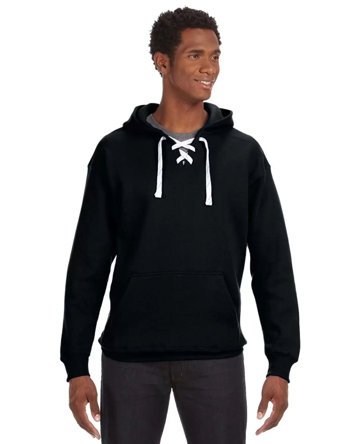 Hard Candy Juniors Hoodie with Lace Pocket and Draw String