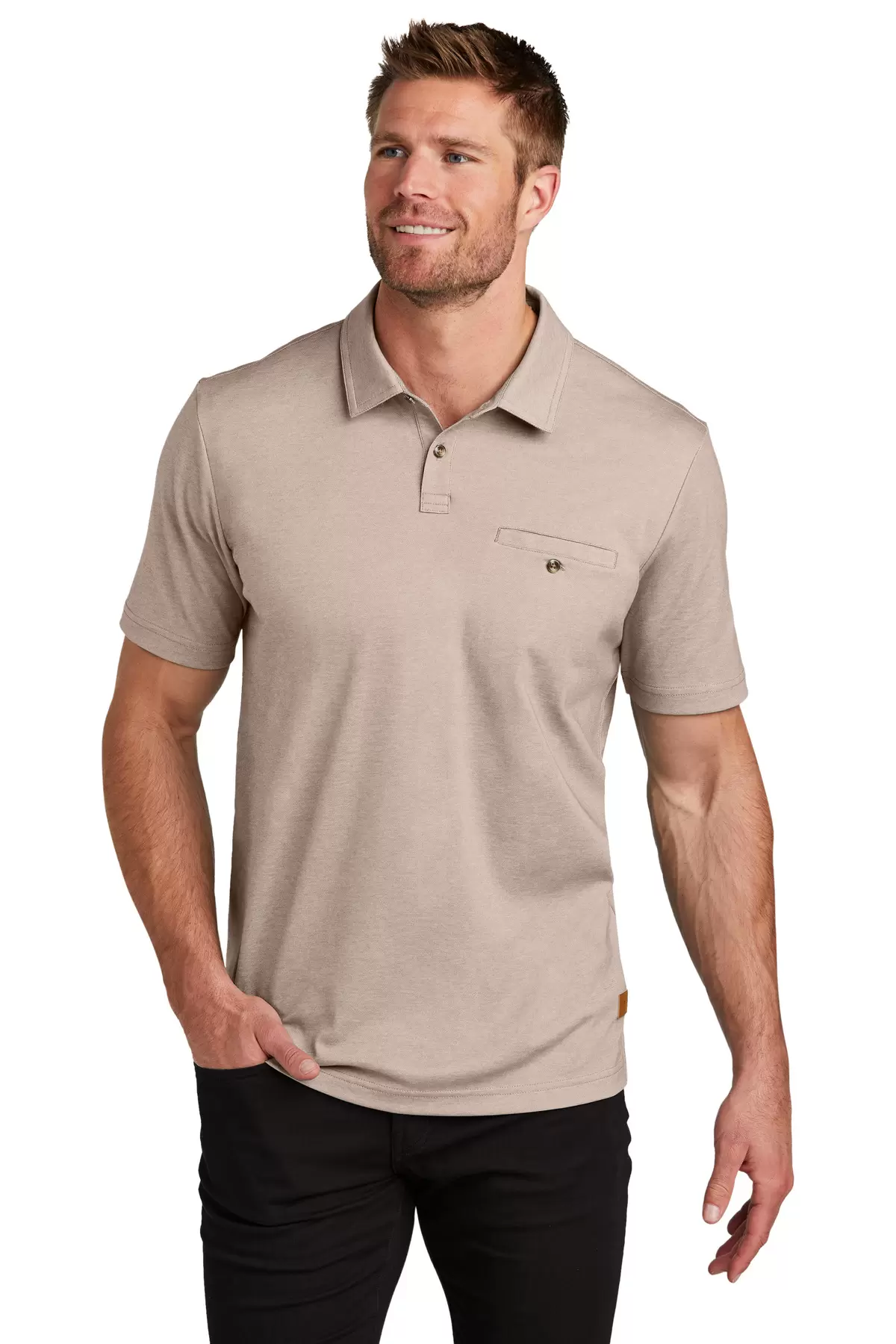 Sun Rays No Logo | TravisMathew - Q. Contrary Golf Polo S / Green