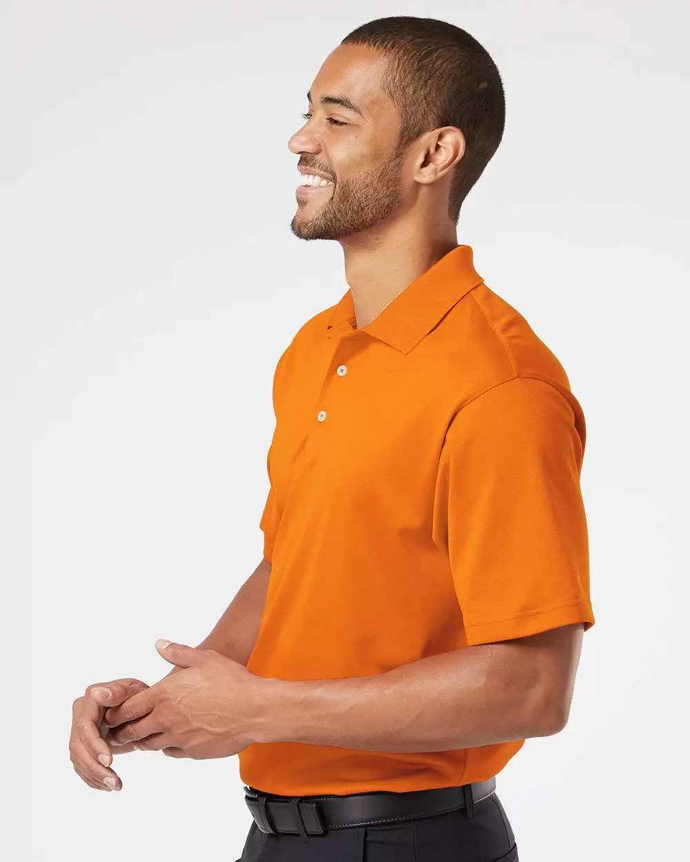 Adidas men's climalite clearance blended pique polo