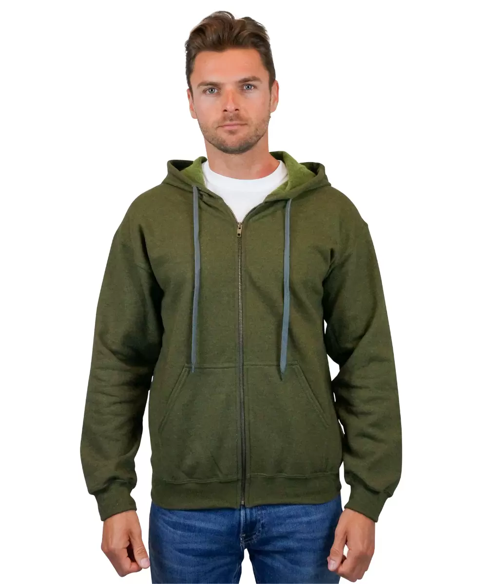 18700 Gildan Adult Heavy BlendVintage Classic Full-Zip Hooded ...