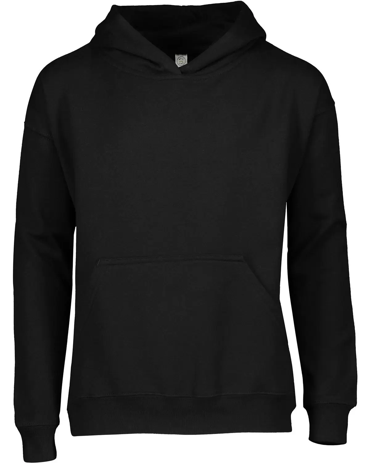 L2296 LA T Youth Fleece Hooded Pullover Sweatshirt with Pouch Pocket ...